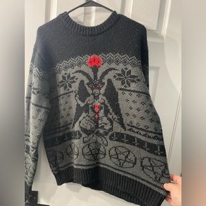 Shredder’s Apparel Baphomet sweater